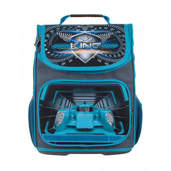 Школьный ранец для начальных классов текстильный классический